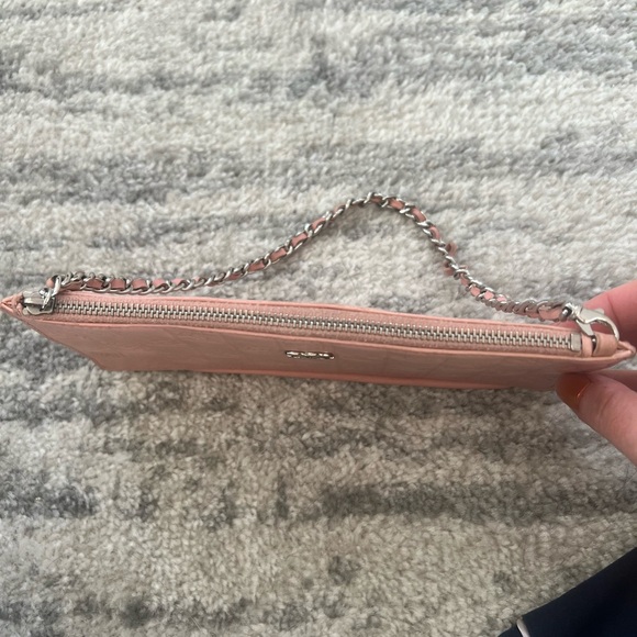 Vintage Chanel Pink Lambskin Precious Symbols Pochette - Picture 5 of 15